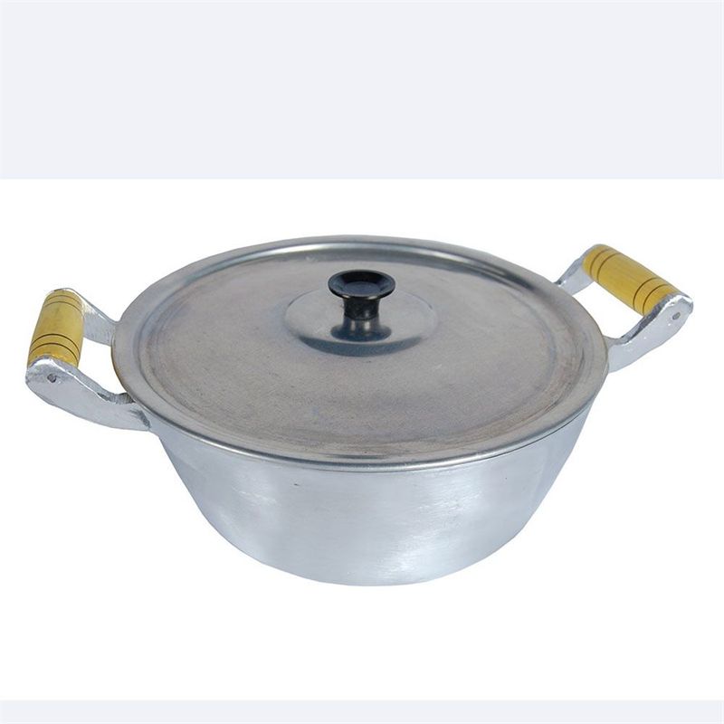 Panela 36 cm Alumínio Batido - Alumínio Reis Panela 36 cm Alumínio Batido - Alumínio Reis