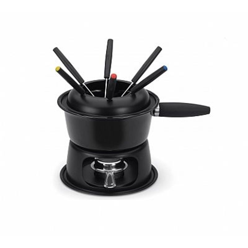 Fondue Esmaltado Lugano 11 Peças - Forma Fondue Esmaltado Lugano 11 Peças - Forma