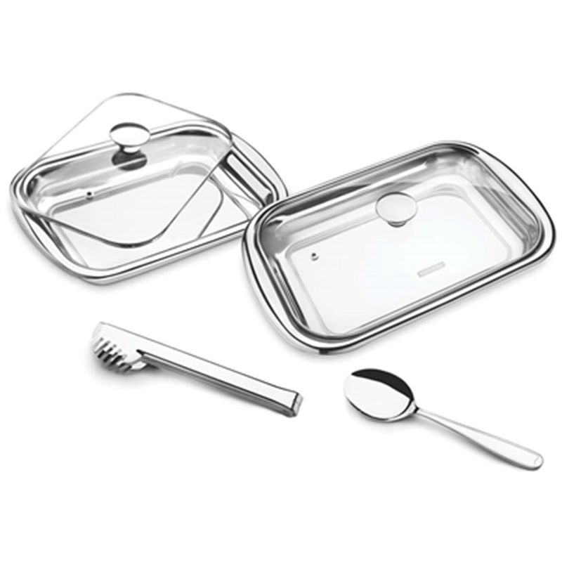 Baixela Servir Cosmos  4 peças  - Tramontina Baixela Servir Cosmos  4 peças  - Tramontina