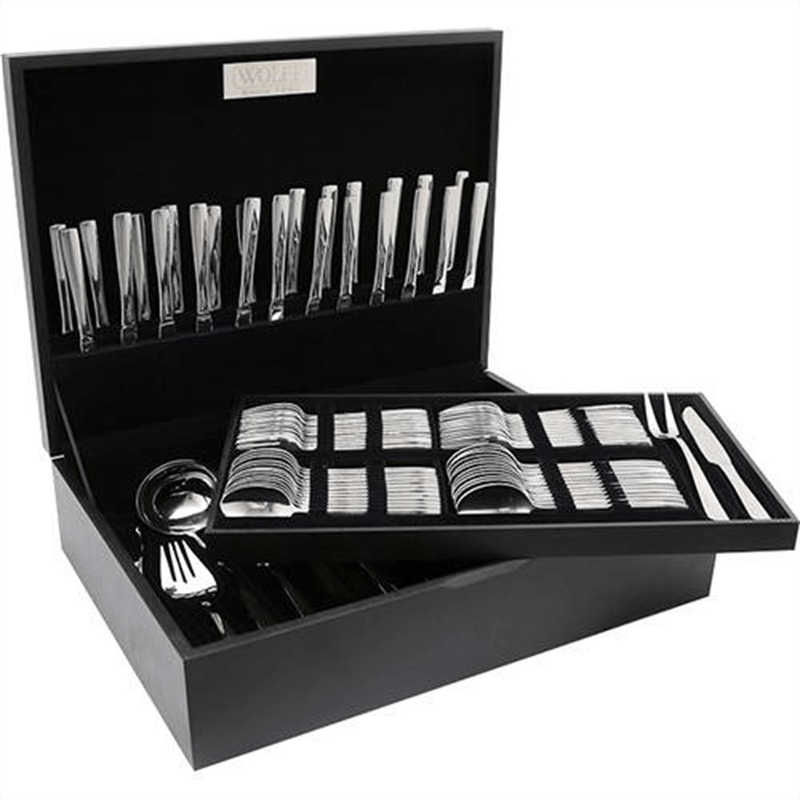 Faqueiro 130 Peças Zurich Inox - Wolff Faqueiro 130 Peças Zurich Inox - Wolff
