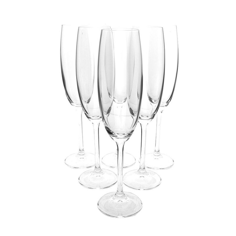 Jogo Taças Champanhe 6 Peças Gastro - Full Fit Jogo Taças Champanhe 6 Peças Gastro - Full Fit