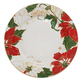 Prato-decoracao-natalina-Flores