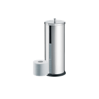 Porta-Papel-Higienico---Decorline-Banheiro-Ø-13-x-35-cm---Brinox Porta-Papel-Higienico---Decorline-Banheiro-Ø-13-x-35-cm---Brinox