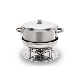 Bandeja Redonda Garçon Antiaderente 40 cm GP Inox