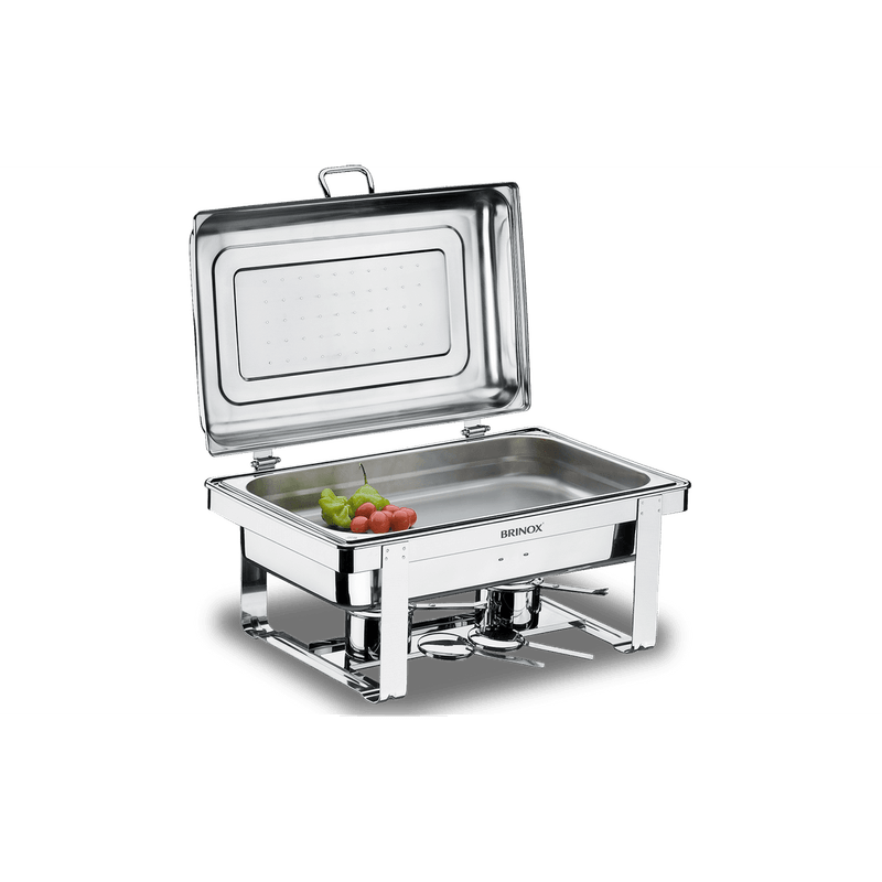 Rechaud-Retangular-com-Banho-Maria-com-Cuba-1-1---Savoy-23-x-57-x-36-cm---Brinox Rechaud-Retangular-com-Banho-Maria-com-Cuba-1-1---Savoy-23-x-57-x-36-cm---Brinox