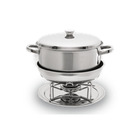 Rechaud-com-Banho-Maria-57-Litros---Platanos---Brinox Rechaud-com-Banho-Maria-57-Litros---Platanos---Brinox